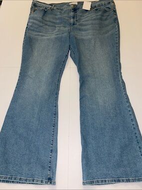 Jessica Simpson Daisy Fitted Flare Jeans Plus Size